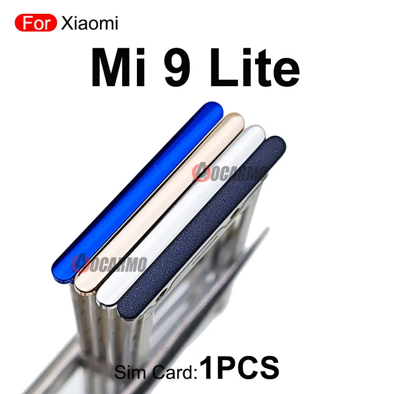 Xiaomi Mi 9 Lite SIM Card Tray Set in 4 Colors 2 Xiaomi Mi 9 Lite SIM Card Tray Set in 4 Colors - Image 2