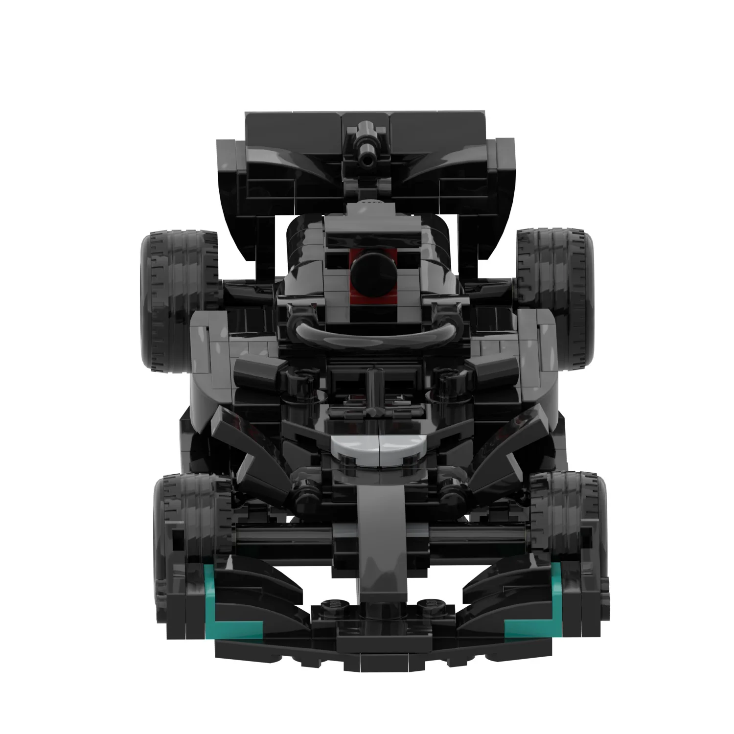 Formula W15-Style Racing Car Model Kit with 271 Pieces 2 Formula W15-Style Racing Car Model Kit with 271 Pieces - Image 2