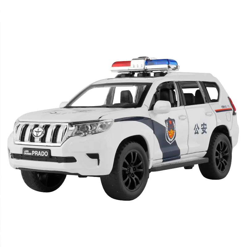 Toyota Prado 1:32 Scale Diecast Police SUV 5 Toyota Prado 1:32 Scale Diecast Police SUV - Image 5
