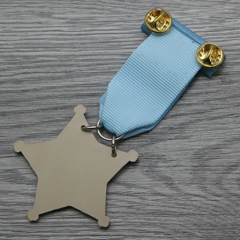 Medal of Honor Collector Badge with Blue Ribbon 2 Medal of Honor Collector Badge with Blue Ribbon - Image 2