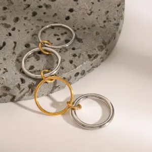 Modern Unisex Stainless Steel Multi-Layer Ring 14 S7b9e48d8fd67435384c6e2e421aa1b22B 1