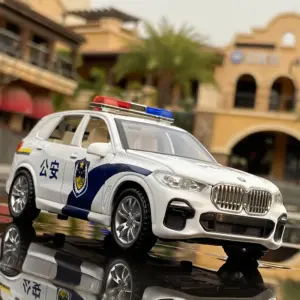 1:32 BMW X5 Police Diecast Model 13 S7bad3c81c0984dbd953ee8d839b6a326d