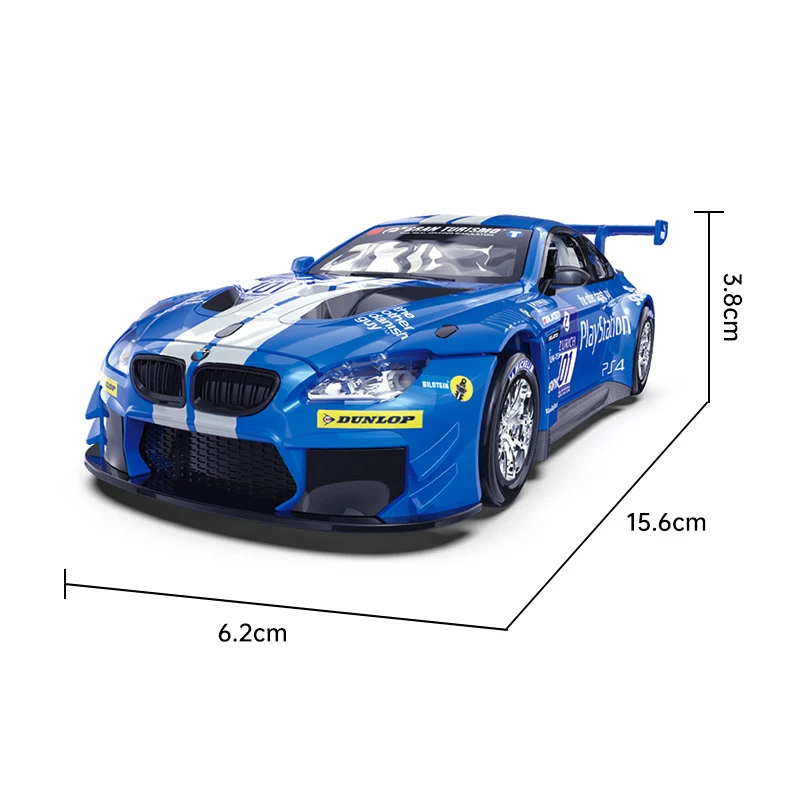 BMW M6 GT3 1:32 Scale Diecast Model 5 BMW M6 GT3 1:32 Scale Diecast Model - Image 5