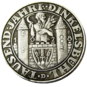 1928 Weimar Republic Coin Replica 6 S7bbffc86f8c942129abb7ed0307c3b26P