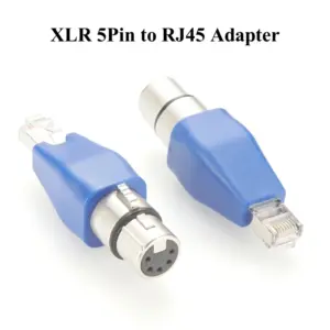XLR to RJ45 DMX Adapter Cable 1m
