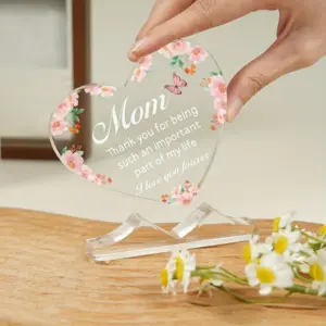 Heartfelt Acrylic Heart Plaque for Mom 8 S7bd9570ee27e4164999b66a18c470f6fk