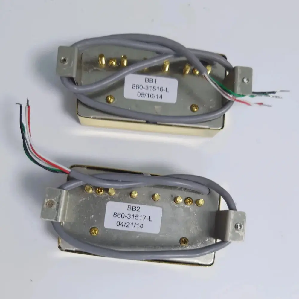 Gold Humbucking Pickups Set for LP Guitars 3 Gold Humbucking Pickups Set for LP Guitars - Image 3