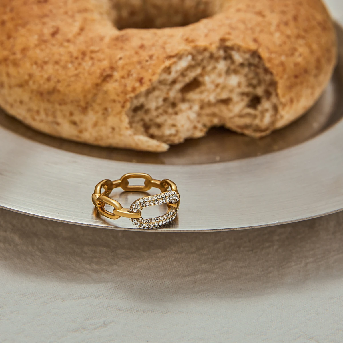 Unisex Stainless Steel Infinity Ring 2 Unisex Stainless Steel Infinity Ring - Image 2