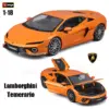 1:18 Lamborghini Temerario Diecast Model in Orange