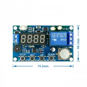 Advanced 5-60V Real-Time Timing Relay Module 7 S7bf05e48b9874656ba5c2d9802556fc8h