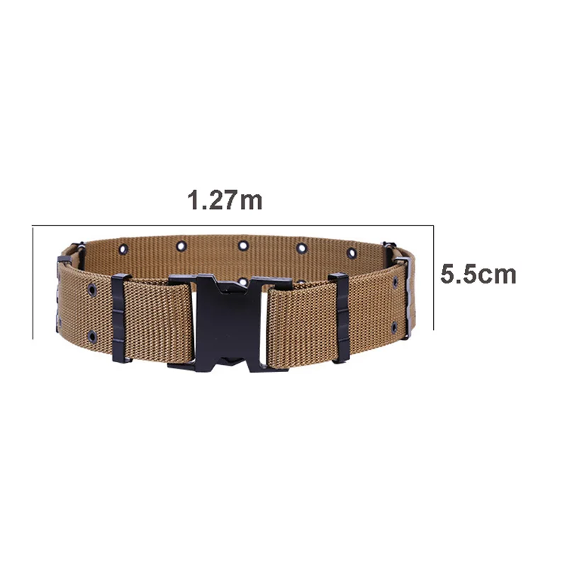 Durable Canvas Tactical Army Belt for Men 5 Durable Canvas Tactical Army Belt for Men - Image 5