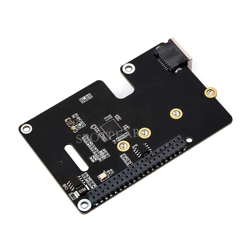 PCIe to M.2 SSD and Ethernet HAT for Raspberry Pi 5 5 PCIe to M.2 SSD and Ethernet HAT for Raspberry Pi 5 - Image 5