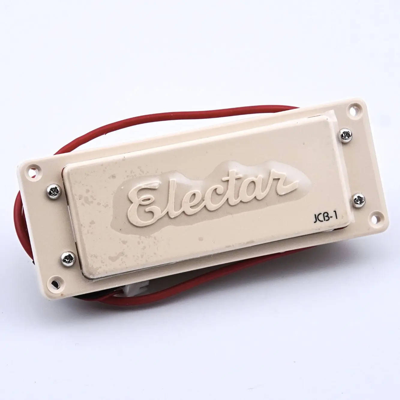 Electar JCB-1 Vintage Bass Pickup in Cream 2 Electar JCB-1 Vintage Bass Pickup in Cream - Image 2