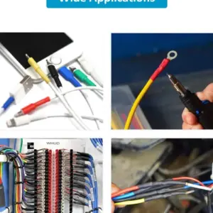 Black Heat Shrink Tubing Set, 8 Sizes, 650 pcs 11 S7c4f4b0a456f4c3d87bed9e769658d53M