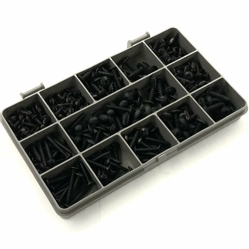 Black Plated Tapping Screw Set for Electronics 2 Black Plated Tapping Screw Set for Electronics - Image 2