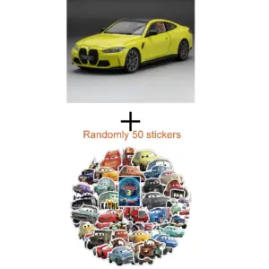 Yellow BMW M4 G82 1:23 Scale Model Car 17 S7c62f016775d49a08ff211a5df74ffeaH