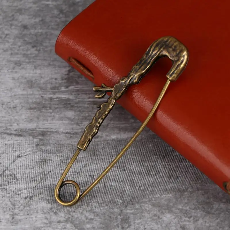 Vintage Bronze Brooch with Natural Motifs 8 Vintage Bronze Brooch with Natural Motifs - Image 8