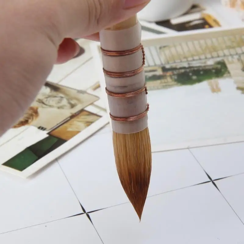 Elegant Handmade Watercolor Brush for Artists 5 Elegant Handmade Watercolor Brush for Artists - Image 5