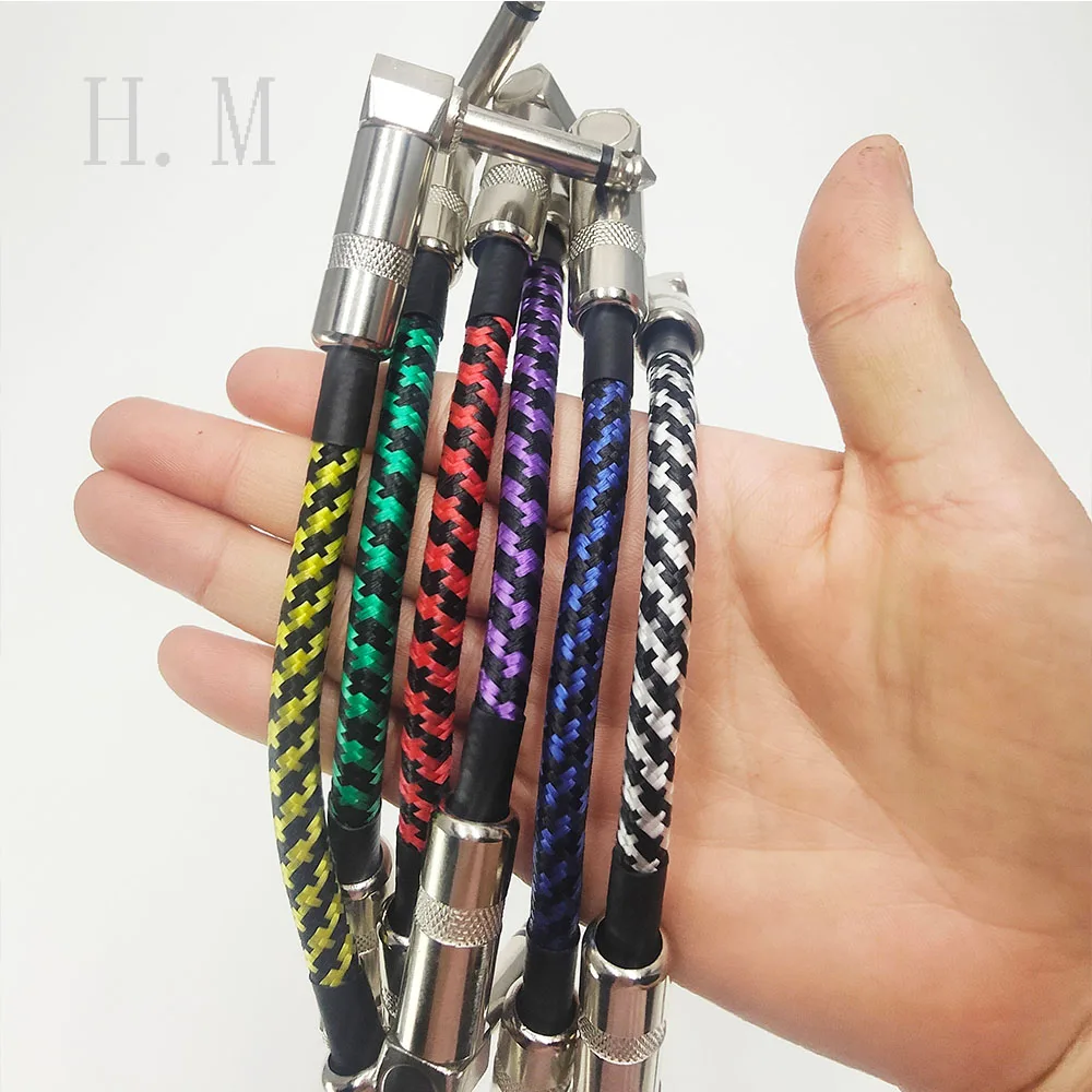 Vibrant 15cm Guitar Effect Patch Cables Set 2 Vibrant 15cm Guitar Effect Patch Cables Set - Image 2