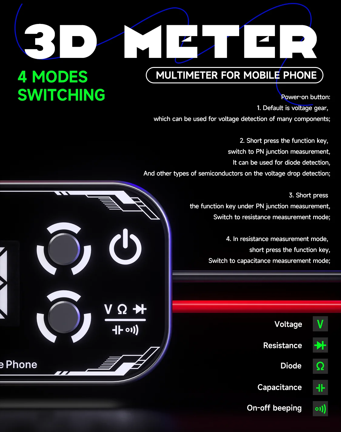 Mechanic Detective 3.0 Multimeter for Phone Repairs 4 Mechanic Detective 3.0 Multimeter for Phone Repairs - Image 4