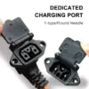 Y-Shaped EV Charging Connector for Vehicles