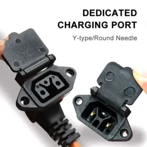 Y-Shaped EV Charging Connector for Vehicles