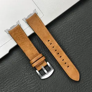 Leather Strap for Galaxy Watch Models 16 S7c9e65f8133f439786ca4146c0a55ed45