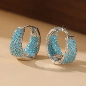 Elegant Silver and Purple Earrings for Women 9 S7ca06b03f3994af3a73f368a178f3fc1u