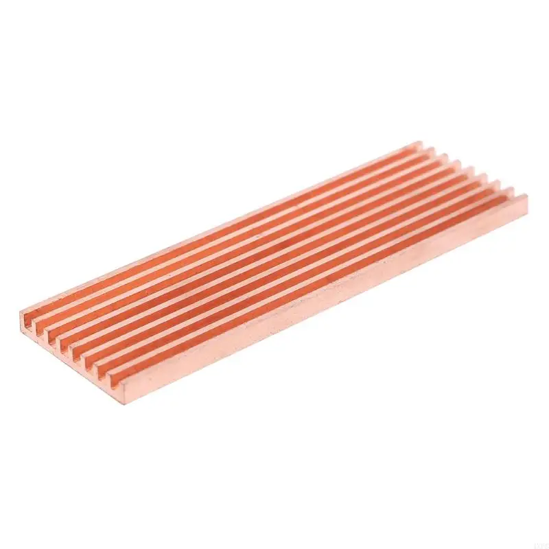 Copper Heatsink for M.2 NVMe SSDs 70x21mm 8 Copper Heatsink for M.2 NVMe SSDs 70x21mm - Image 8