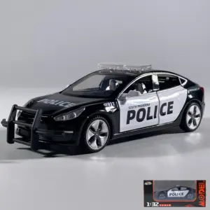 1:32 Scale Police Model Car with Lights 13 S7cb008b2d38e4803adbbfd6a1d96bb4ck