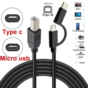 Universal 3-in-1 OTG Cable for Devices