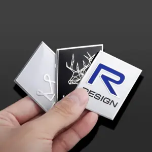 Aluminum Car Trunk Logo Sticker 5.4x4.4cm 13 S7cc1f32674494b2dafd358a090f0d106w
