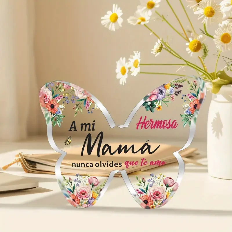 Acrylic Butterfly Plaque for Mom 3 Acrylic Butterfly Plaque for Mom - Image 3
