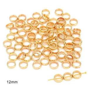 Two-Hole Beads for Jewelry Crafting - 50 pcs 19 S7cda4139c6ee4b0f936ea90fe4f4a7713