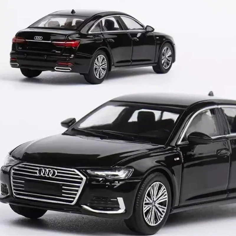 Black Alloy Model of Audi A6 1/64 Scale 2 Black Alloy Model of Audi A6 1/64 Scale - Image 2