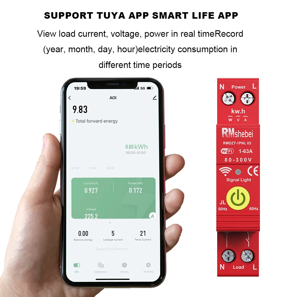 Red Smart Circuit Breaker for Home Safety 3 Red Smart Circuit Breaker for Home Safety - Image 3