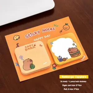 Colorful Cartoon Sticky Notes Set with Animal Designs 18 S7cffee79f1784a9c879f26db152a1150s
