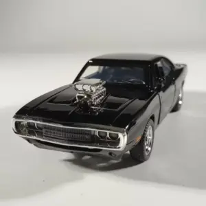 1970 Dodge Charger Diecast Model 1:18 Black 12 S7d0c262e0e3944be8dc951027cc0c0f6j