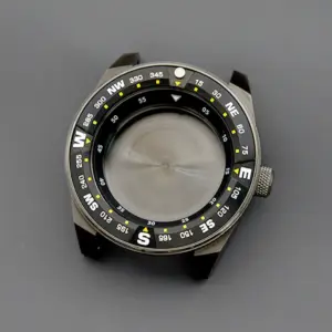 316L Stainless Steel Watch Case 45mm for Mechanical Watches 14 S7d123ff775994487acdba4f6e9a0c361p