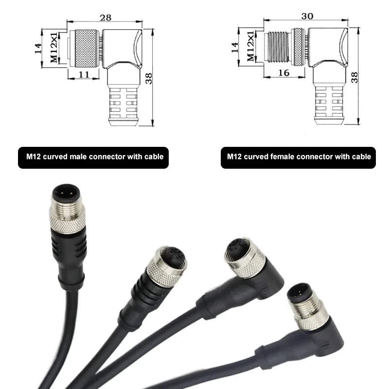 M12 Aviation Connector Set for Industrial Use 3 M12 Aviation Connector Set for Industrial Use - Image 3