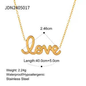 Stainless Steel Geometric Necklace for Women 19 S7d20144fe512464484feaca4b5e7af63b