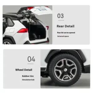 1:32 Toyota RAV4 Off Road Diecast Model 11 S7d241edbc9ff45158fc905df3c9df505e