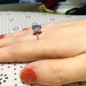 Sterling Silver Lab-Grown Gemstone Ring 11 S7d2de20518934efe85b25d70feb3cbb9T