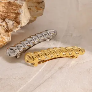 Stainless Steel Gold Hair Clip 8 S7d2f34e7446a42cdae5f1335f649095dt