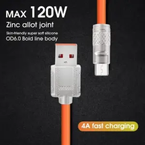 Durable 1m USB-C Liquid Silicone Cable 12 S7d309324794d4b29b60fc8c532aac5b1z