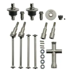 Metal Differential and Drive Shaft Set for RC Cars