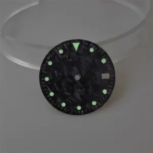 MDNEN 28.5mm Carbon Fiber Sport Dial for Watches 10 S7d876b276e4d4f2296eaa98847b6bb87E