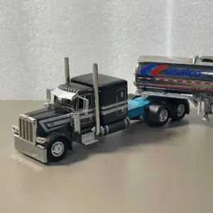 1/64 Peterbilt 389 Tanker Diecast Model Truck 14 S7d9634d5f3284129a2feb2668593cb28c