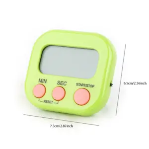 Digital Kitchen Timer 7.3x6.5x2cm, 99min LCD 13 S7dad0df13e0b4ec28337eadd091d4752t