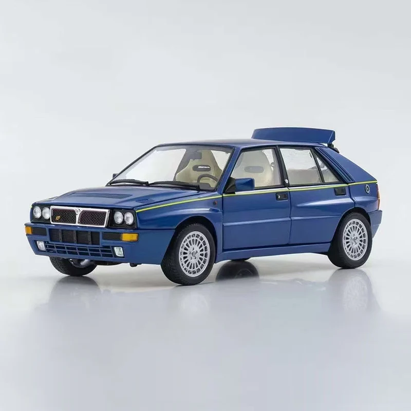 Diecast 1:18 Lancia Delta Model in Vibrant Red 3 Diecast 1:18 Lancia Delta Model in Vibrant Red - Image 3